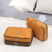 Bolsa de ropa de doble capa de gran capacidad, ahorro de espacio con cremallera, edredón, bolsa de compresión de algodón, bolsa de almacenamiento de chaqueta de plumón a prueba de polvo - details 3