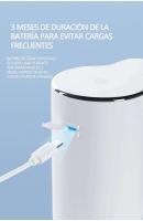Dispensador automático de jabón para baño, desinfectante de manos inteligente con carga USB, material ABS blanco de alta calidad - details 11