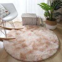 Alfombras de Salón redondas, Pelo Largo, Alfombra para Habitación, Dormitorio, Lavables, Antideslizante, Muy Suave - details 23