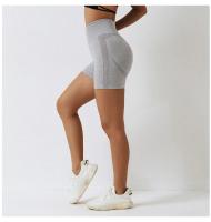 Shorts de Yoga de Cintura Alta Leggings de Fitness sin Costuras para Mujer - details 10