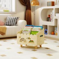 Estantería Infantil de Madera para Libros, Librería Montessori, Biblioteca, Baúl de Juguetes Infantiles, Mueble Organizador y Expositor de Libros Infantiles, para Dormitorio, Habitación de Niños, Sala de Juegos - details 6