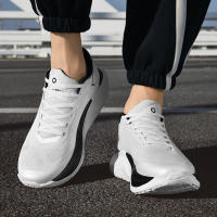 Zapatillas de correr transpirables con suela de goma para hombre, moda, gris - details 13