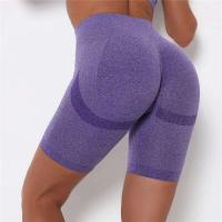 Pantalones cortos deportivos mejorados de yoga sin costuras para mujer, cintura alta, entrenamiento, ciclismo - details 18