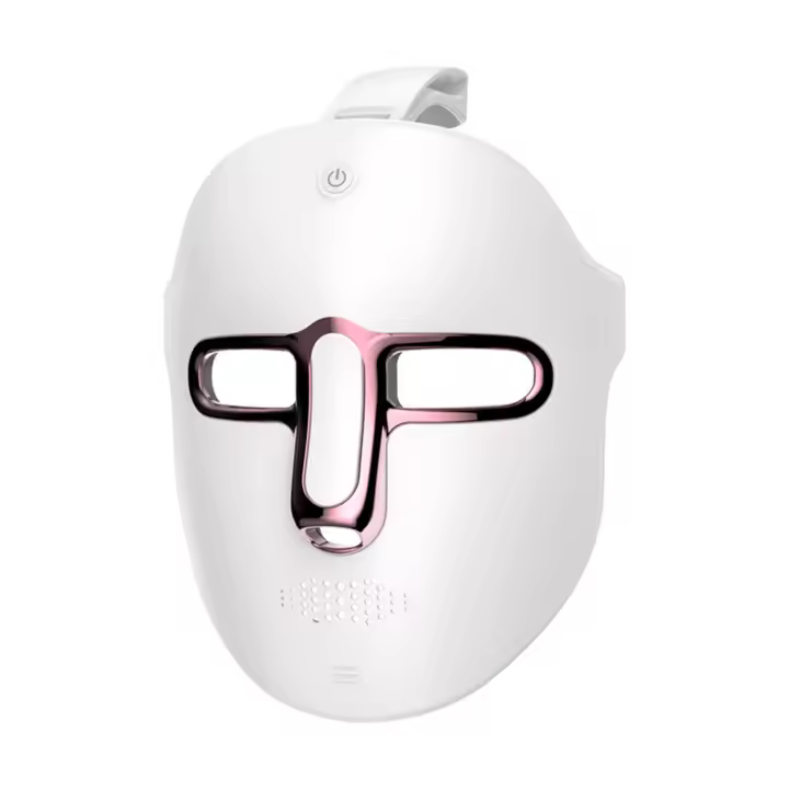 Mascarilla facial Led para terapia de luz en el hogar, máscara de terapia de luz azul y roja, 7 colores, 1 piezas - 1