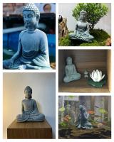 Pequeños monjes budistas, figuritas de budismo tibetano, estatua de piedra de Buda, adorno de coche de jardín, meditación, decoración del acuario del hogar - details 1