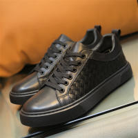 Zapatos de cuero tejidos a mano, zapatos de estilo británico para hombres - details 10
