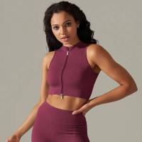 Chaleco Deportivo sin Mangas Chaleco de Yoga Elástico para Mujeres Chaleco de Entrenamiento sin Mangas Chaleco de Correr - details 8