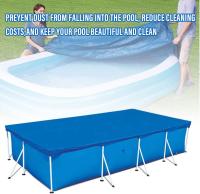 Cubierta de Piscina Rectangular Fácil de Instalar Protector de Polvo para Piscina de Marco - details 2
