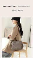 Bolso de hombro multicapa Bolso de mensajero de nylon antisalpicaduras de gran capacidad Mochila casual para mujer - details 7