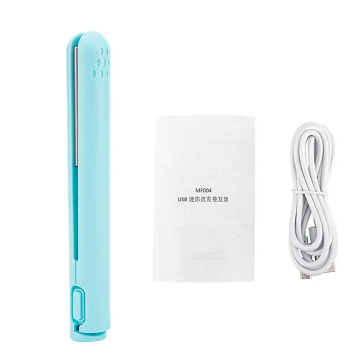 Plancha de pelo inalámbrica, plancha de pelo inalámbrica, Mini rizadores portátiles recargables por Usb para un peinado suave y seguro - 1