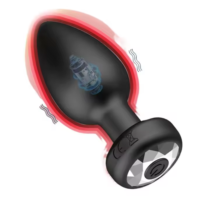 Juguete sexual inalámbrico SEXY de empaque privado para hombres, masajeador de próstata anal masculino, vibrador de punto G vaginal, tapón anal. - 1