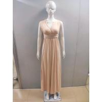 Vestido largo con vendaje sexy y espalda cruzada con múltiples correas y uso multidireccional - details 2