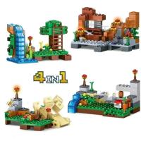 Mi mundo, MINI casa en el árbol de la granja, bloques de construcción, modelo de pueblo, cueva de montaña, juguetes para niños, juguetes para niños - details 2