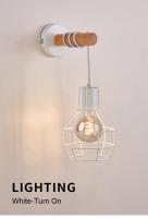 LEFAN-luz de pared Retro de estilo Industrial americano, candelabro para dormitorio, comedor y jardín, 20CM - details 10