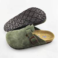 Zapatillas de Cuero Suave Antideslizante Zapatos de Playa para Hombres y Mujeres en Verano - details 30