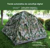Tienda campaña 4 personas Automático Deportes al aire libre Camping Protección solar - details 1