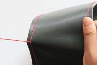 Antideslizante duradero para coche DIY con aguja e hilo, protector de volante de cuero 36 38 40 cm - details 3