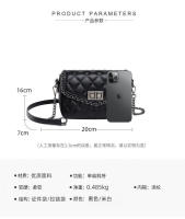Bolso cuadrado pequeño de cuero genuino para mujer, bandolera de un solo hombro, capa principal de piel de vaca, nueva moda 2025 - details 0