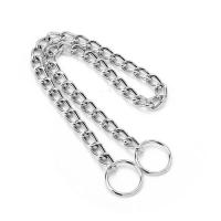 Collar de cadena de metal con correa de hierro inoxidable para adiestramiento de perros pequeños, medianos y grandes, Pitbull y Bulldog - details 3