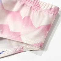 Traje de baño de sirena rendimiento traje de baño de tres piezas cola de pez grande, mediano y pequeño niñas transfronterizas ropa de bikini para niños - details 10