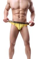 Europa y los Estados Unidos sexy pantalones de cintura baja de los hombres de seda de hielo ropa interior súper suave - details 2