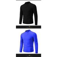 Suéter Casual de Hombre Primavera Moda Básica Sólida Cuello Mock Ajustado Comodidad Tejido de Otoño para Mujeres Material Exterior Viscosa - details 12