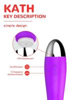 Vibrador de punto G potente masajeador vaginal estimulador del clítoris juguete sexual para adultos para consolador para mujeres varita de masturbación 12 modos de vibración - details 6