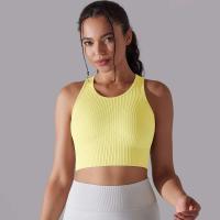 Hamidou-Sujetador deportivo para mujer, ropa interior de gimnasio, hilo Sexy, informal, a rayas, sin costuras, Top ajustado para gimnasio - details 17