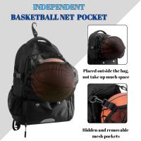 Mochila Deportiva con Portabolas y Organizador de Zapatos Equipo Deportivo de Baloncesto, Fútbol, Voleibol Bolsa Deportiva con Compartimento para Bolas y Zapatos - details 8