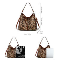 Bolsos de Mujer Bolso Bandolera Tote Grande De Hombro Bolsos PU Cuero Billetera Conjuntos de Bolsos - details 3
