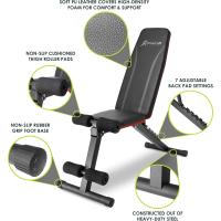 Banco de pesas multiusos ajustable para el hogar y el gimnasio, entrenamiento de fuerza corporal completa, ejercicios físicos y entrenamiento con pesas - details 17