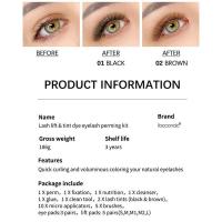 Kit Profesional de Elevación y Tinte de Cejas Efecto Semi-permanente para Ojos y Makeup - details 7