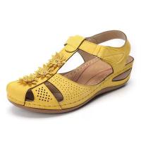 Sandalias de tacón de cuña de verano para mujer - details 5