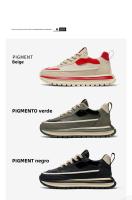 Nuevos Zapatos De Plataforma Versátiles Casuales, Zapatos De Moda Deportivos Antideslizantes Y Resistentes Al Desgaste De Moda Para Hombres - details 3