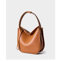 Bolso de mano minimalista cómodo de cuero suave Bandolera de hombro de gran capacidad de cuero de vaca - details 18