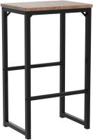 Taburete de Bar, Juego de Dos Taburetes de Bar, Taburetes de Cocina con Reposapiés de Diferente Altura, Estructura Metálica, Cantos Suaves, para Cocina, Comedor, Sala de Estar - details 4