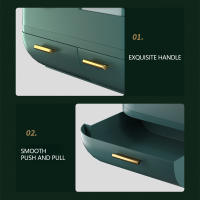 Organizador de Maquillaje Moderno con Espejo LED Caja de Almacenamiento de Cosméticos con Carga USB - details 5