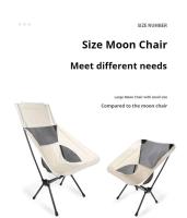 Picnics de playa ultraligeros al aire libre, sillas plegables VIE en forma de luna, herramientas ligeras para acampar - details 4
