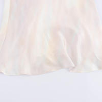 Vestido de Satén sin Mangas Primavera 2025 Moda Europea Americana para Mujeres - details 4