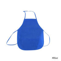 Unisex colorido niños liso tela no tejida pintura hornear niños manualidades cocina juego cocina babero delantal - details 12