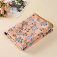 Manta Caliente Para Perros Y Gatos Pequeños Y Grandes Con Estampado De Manos Sofá Cama Para Yorkshire Golden Retriever Algodón De Corallo Suave Accesorios Para Mascotas - details 2