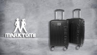 MARKTOMI - Maleta Cabina ABS 1PC - Ruedas Giratorias dobles con 360ª - Ryanair Vueling Iberia Wizzair  - 13 COLORES - 18