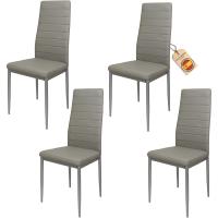 Pack de 2 Sillas de Comedor Tapizadas - Sillas Cocina Tapizadas - Pack Sillas Comedor (Blanco, 2) - details 25