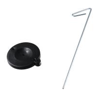 Soporte de carrete de hilo único de Base resistente, alimentación continua, conos grandes, bordado negro, máquina de coser de conos grandes - details 2
