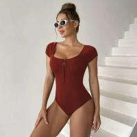 TRE de una pieza para mujer, grande con partes salientes, baño cerrado para mujer TRE para piscina, ropa de playa 2025 - details 18