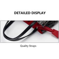 CH elegante bolso de hombro con letras de gran capacidad con cerradura diseño creativo tendencia de moda bolso cruzado para ir al trabajo mochila de lujo de alta gama - details 10