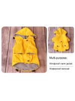 Chubasquero impermeable para perros grandes, chaqueta a prueba de viento para mascotas, abrigo de Labrador y Bulldog Francés, abrigo de invierno cálido para todas las razas de perros - details 5