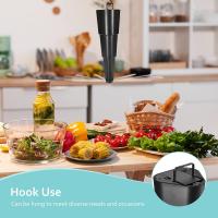 Ventiladores de moscas para mesas, repelente de moscas para interiores y exteriores, mantiene las moscas lejos, ventilador de sobremesa, aspas holográficas para Picnic, Patio y hogar - details 1