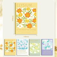 Cuaderno diario con diseño Floral, lista de tareas, blocs de escritura con superficie mate, organizador de tiempo para tomar notas, Bloc de notas, escuela y oficina - details 0