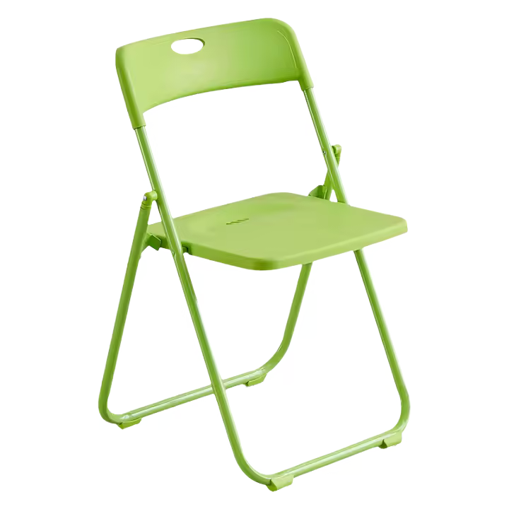 Taburete simple, sillón, silla plegable para el hogar, silla de oficina portátil, silla de conferencia, silla de ordenador, silla de comedor, sillas de dormitorio - 1
